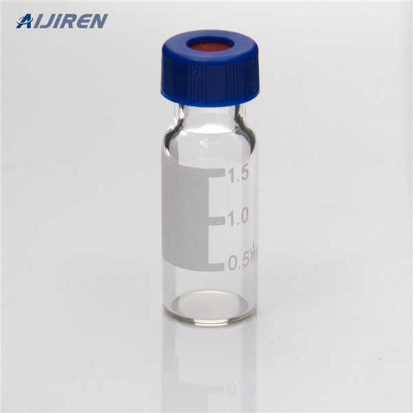 HPLC GC vials test flat base